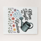 Mom Taught Me Kindness Puzzle (Horizontal)