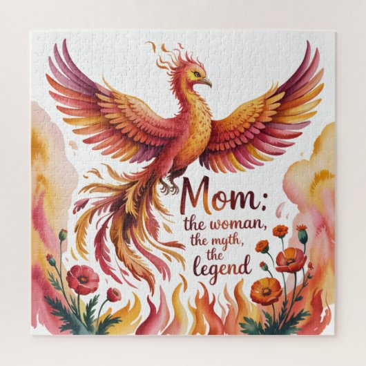 Mom: The Woman, The Myth, The Legend Puzzle (Vertikal)