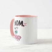 Mom This is your mug Funny Gift Tasse (Vorderseite Links)