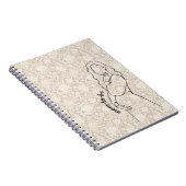 Mom-to-be Faux Lace Notizblock (Rechte Seite)