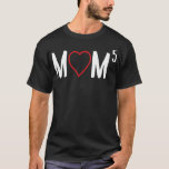 Mom to the Fifth Mother of 5 Five Children Gift Pu T-Shirt<br><div class="desc">Mom to the Fifth Mother of 5 Five Children Gift Pullover .meme, funny, memes, cool, humor, internet, joke, dog, fun, gift, birthday, grandma, grandmother, hilarious, music, cat, cute, gift idea, jokes, quote, retro, christmas, comic, cool story, dank, dank meme, funny meme, geek, humorous, humour, idea, nerd, style, aesthetic, animal, animals,...</div>