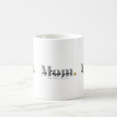 Mom wir lieben dich Black Script Kaffeetasse (Mittel)