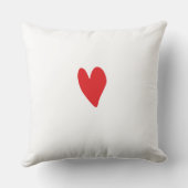 Mom with colorful hearts kissen (Rückseite)