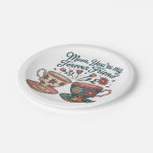 Mom, You’re My Forever Friend Pappteller (Schrägansicht)