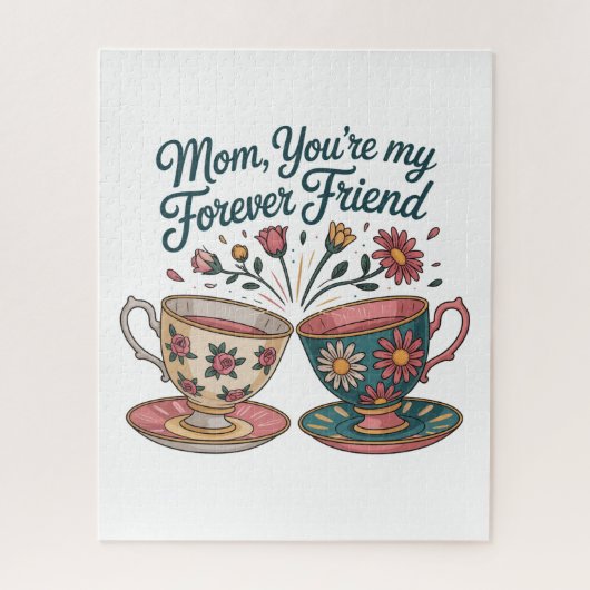 Mom, You’re My Forever Friend Puzzle (Vertikal)