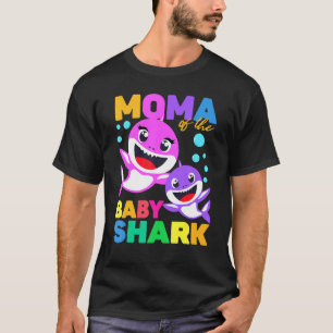 Moma der Baby Geburtstagshai Moma Shark Christm T-Shirt