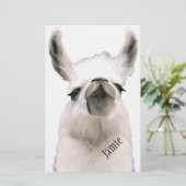 Moma Llama Briefpapier (Stehend Vorderseite)