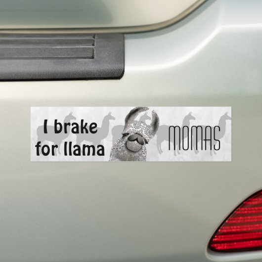 Moma Llama Menhdi Pattern Autoaufkleber (Auf Auto)