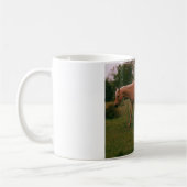 Moma Pferd und Babypferd Kaffeetasse (Links)