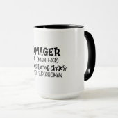 Momager-Definition-Tasse Tasse (VorderseiteRechts)