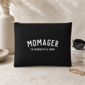 Momager | Moderner Leiter der Mama Kindernamen Zubehörtasche