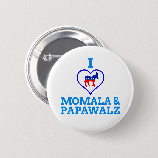 Momala & papaWalz Button (Vorne & Hinten)