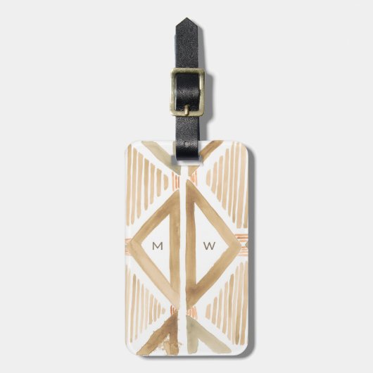 Mombasa-Erinnerungen IV Gepäckanhänger (Vorderseite vertikal)