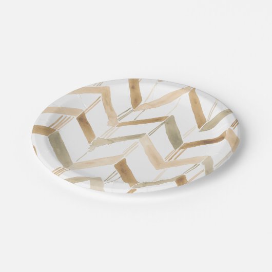 Mombasa-Erinnerungen VII Pappteller (Schrägansicht)