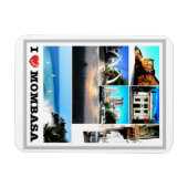 Mombasa - Kenia - I Liebe - Magnet (Horizontal)