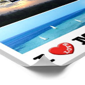 Mombasa - Kenia - I Liebe - Poster (Ecke)