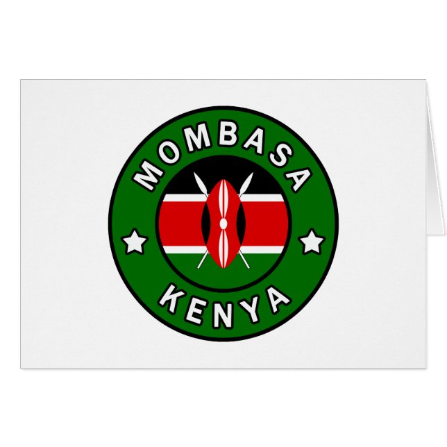 Mombasa Kenya (Vorderseite (Horizontal))