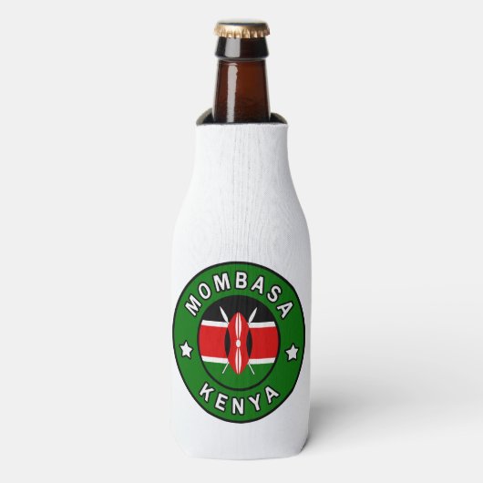 Mombasa Kenya Flaschenkühler (Flaschenvorderseite)