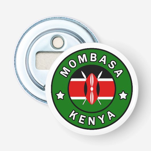 Mombasa Kenya Flaschenöffner (Vorderseite)