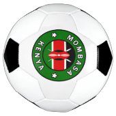 Mombasa Kenya Fußball (Gedreht)