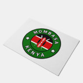 Mombasa Kenya Fußmatte (Schrägansicht)