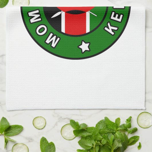 Mombasa Kenya Geschirrtuch (Gefaltet)