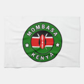 Mombasa Kenya Geschirrtuch (Horizontal)