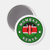 Mombasa Kenya Magnet (Vorderseite/Rückseite)