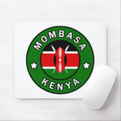 Mombasa Kenya Mousepad (Mit Mouse)