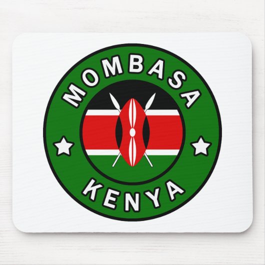 Mombasa Kenya Mousepad (Vorne)