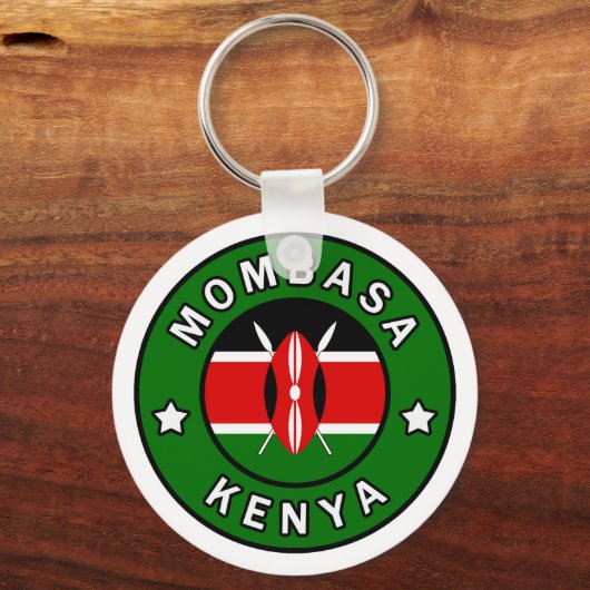Mombasa Kenya Schlüsselanhänger (Vorderseite)