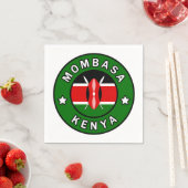Mombasa Kenya Serviette (Beispiel)