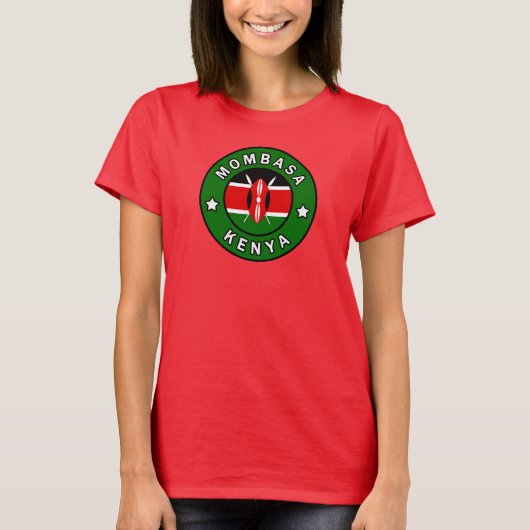 Mombasa Kenya T-Shirt (Vorderseite)