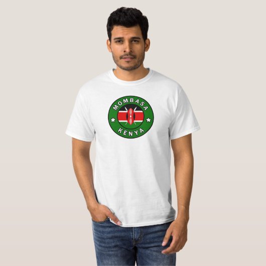 Mombasa Kenya T-Shirt (Vorne ganz)