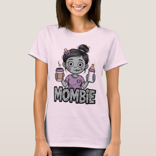 Mombie | Funny Zombie Mom Shirt (Vorderseite)