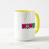 MOMbie Ghoulishly Fun Funny Halloween Tasse (VorderseiteRechts)