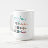 Mombie Mama Tasse (Vorderseite Links)
