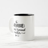 Mombie Morning Fuel 2-Ton Tasse (Vorderseite Links)