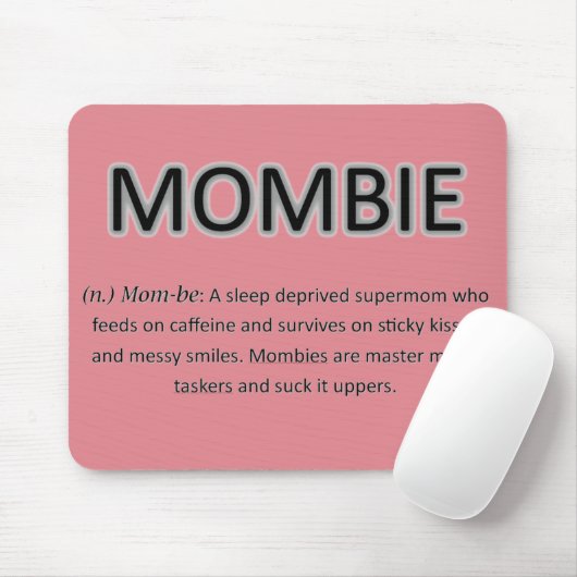 Mombie Mousepad (Mit Mouse)