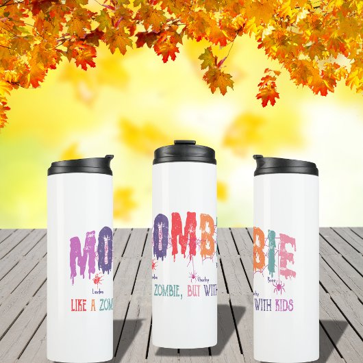Mombie Spider Kids Zombie Thermosbecher