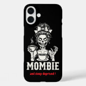 MOMBIE und Schlafmangel Case-Mate iPhone Hülle (Rückseite)