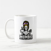Mombie Zombie Funny Kaffeetasse (Links)
