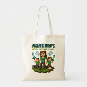 Momcraft Happy Mother Day Funny Gamer Mama Tragetasche