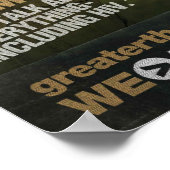 Moment der Entscheidung: Andre Poster (Ecke)