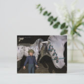 Moment der Wahl Postkarte (Stehend Vorderseite)