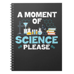 Moment der Wissenschaft Funny Chemistry Scientist  Notizblock