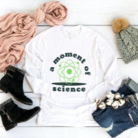 Moment der Wissenschaft lustige Chemielehrer grün