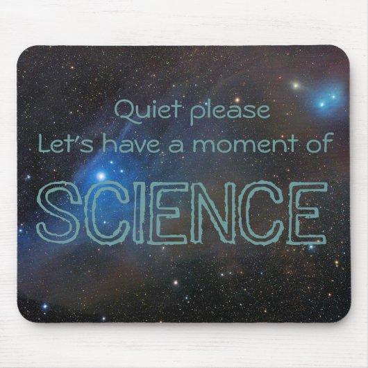 Moment der WISSENSCHAFT Mausunterlage Mousepad (Vorne)