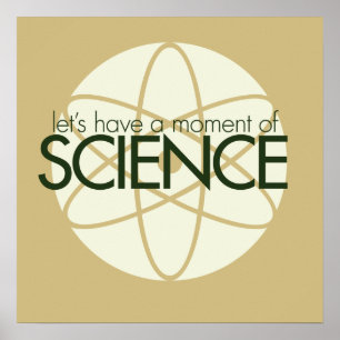 Moment der Wissenschaft Poster