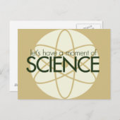 Moment der Wissenschaft Postkarte (Vorne/Hinten)